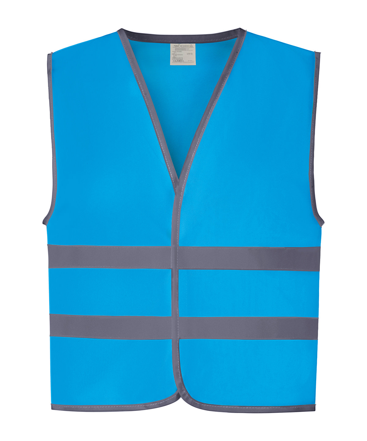 Yoko Hi-Vis Two Band and Braces Waistcoat - Sapphire