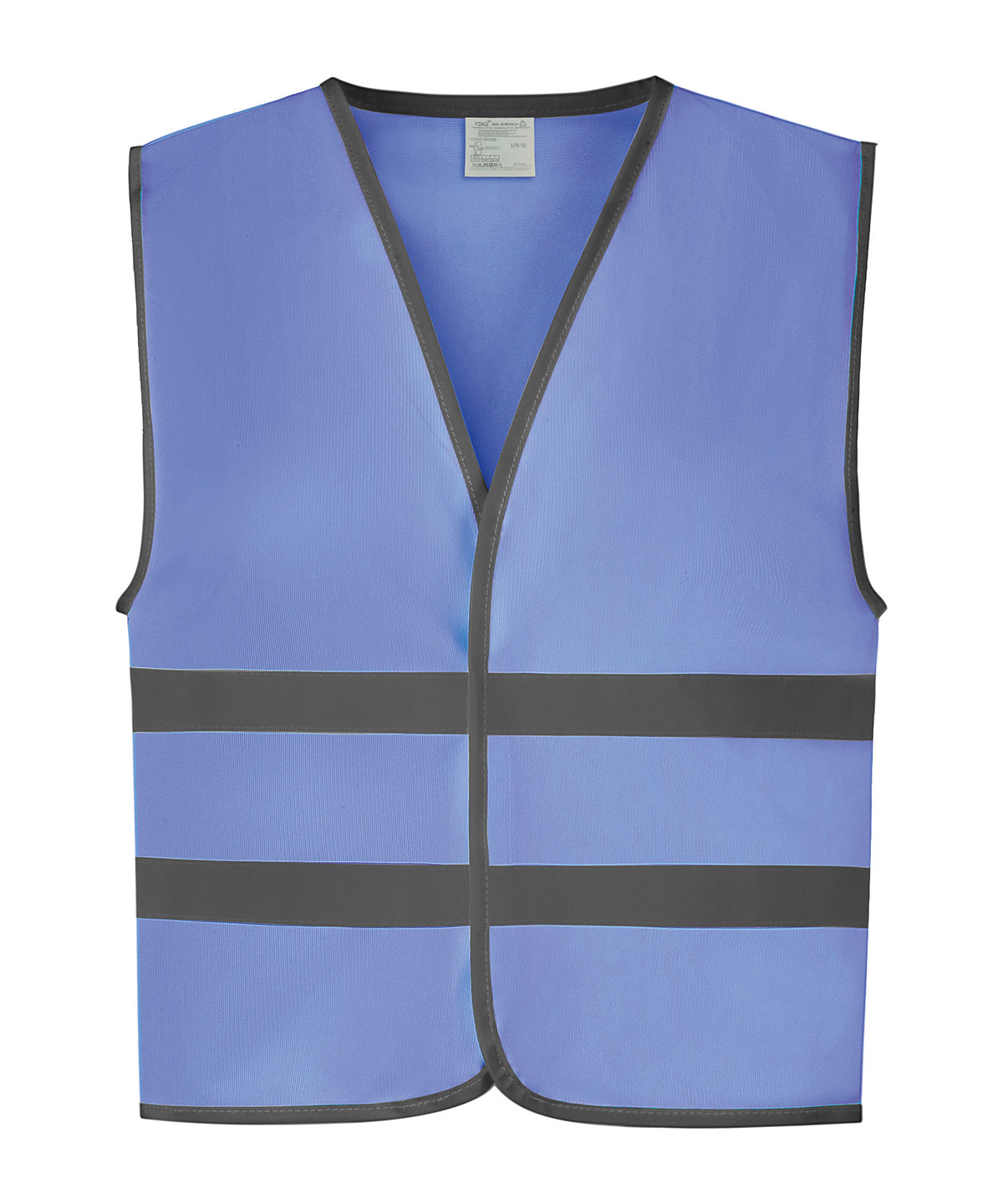 Yoko Hi-Vis Two Band and Braces Waistcoat - Sky