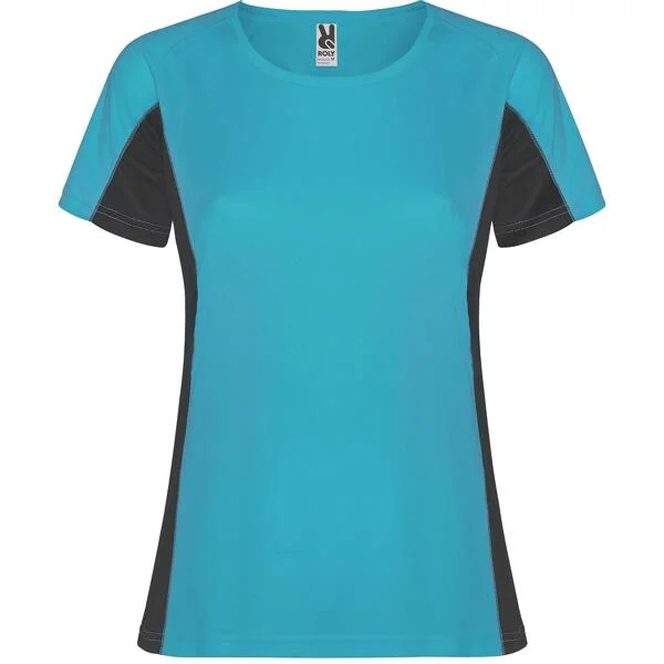 Shanghai Ladies - Turquoise/Dark Lead