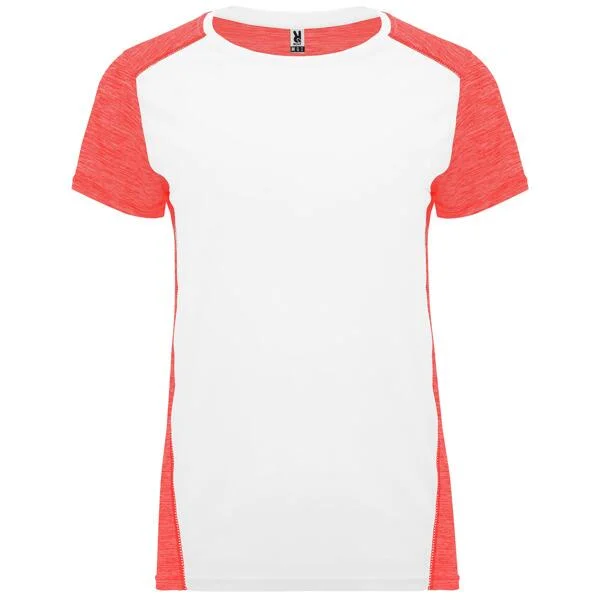 Zolder Ladies - White/Heather Fluor Coral