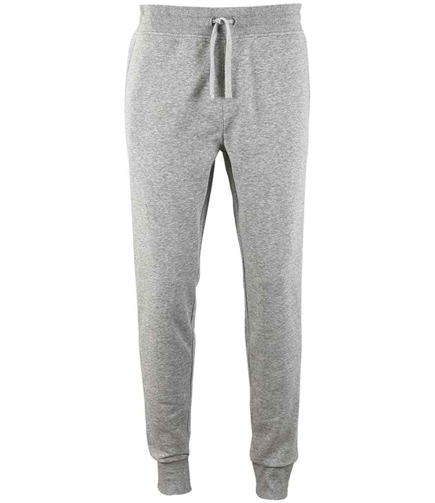 SOL'S Jake Slim Fit Jog Pants - Grey Marl