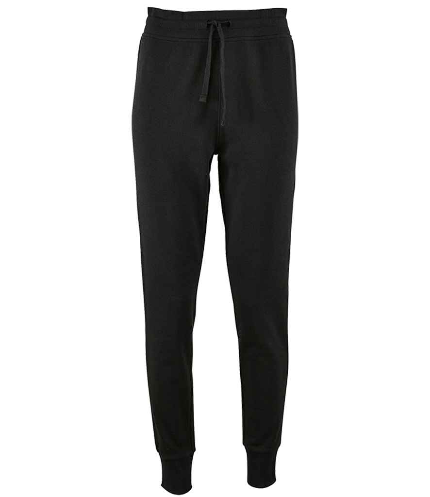 SOL'S Ladies Jake Slim Fit Jog Pants - Black