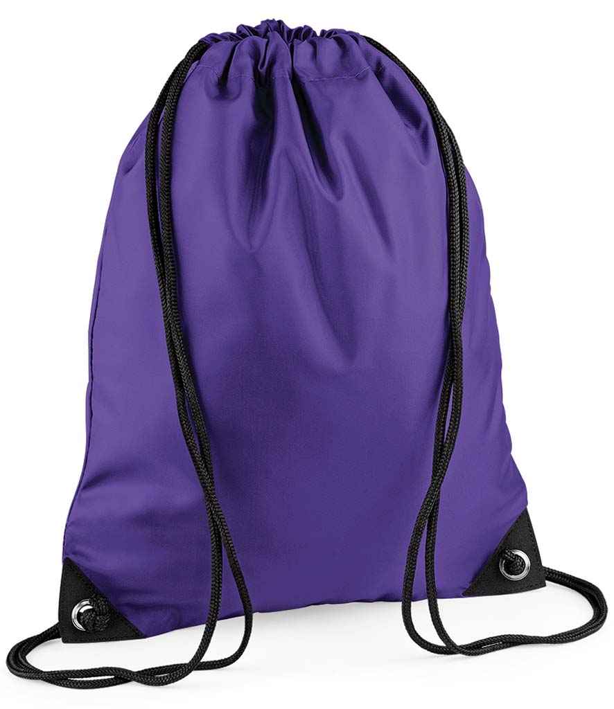 BagBase Premium Gymsac - Purple