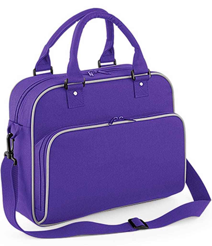 BagBase Junior Dance Bag - Purple/Light Grey