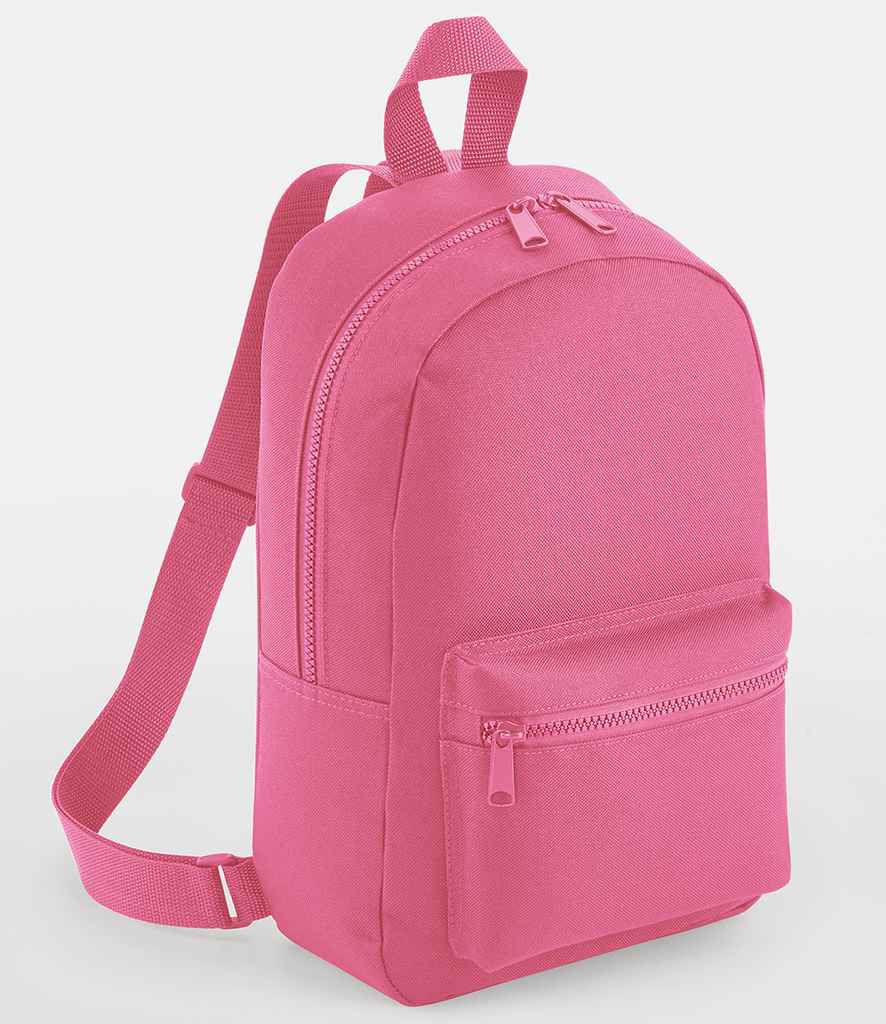 BagBase Mini Essential Fashion Backpack - Candy Pink