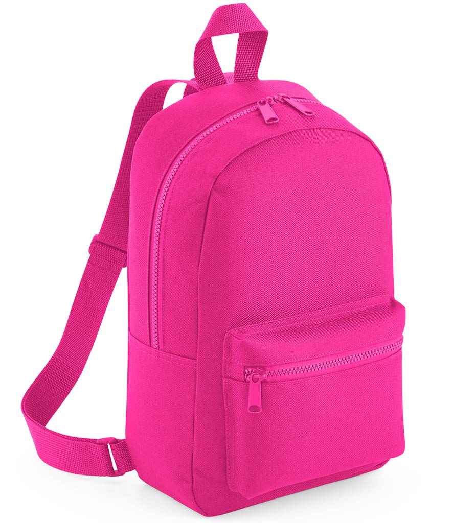 BagBase Mini Essential Fashion Backpack - Fuchsia