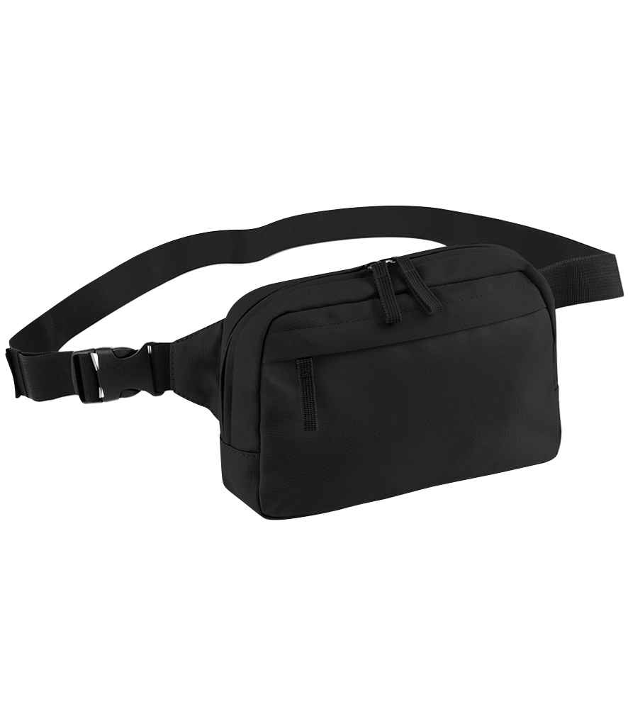 BagBase Premium Recycled Cross Body Bag - Black