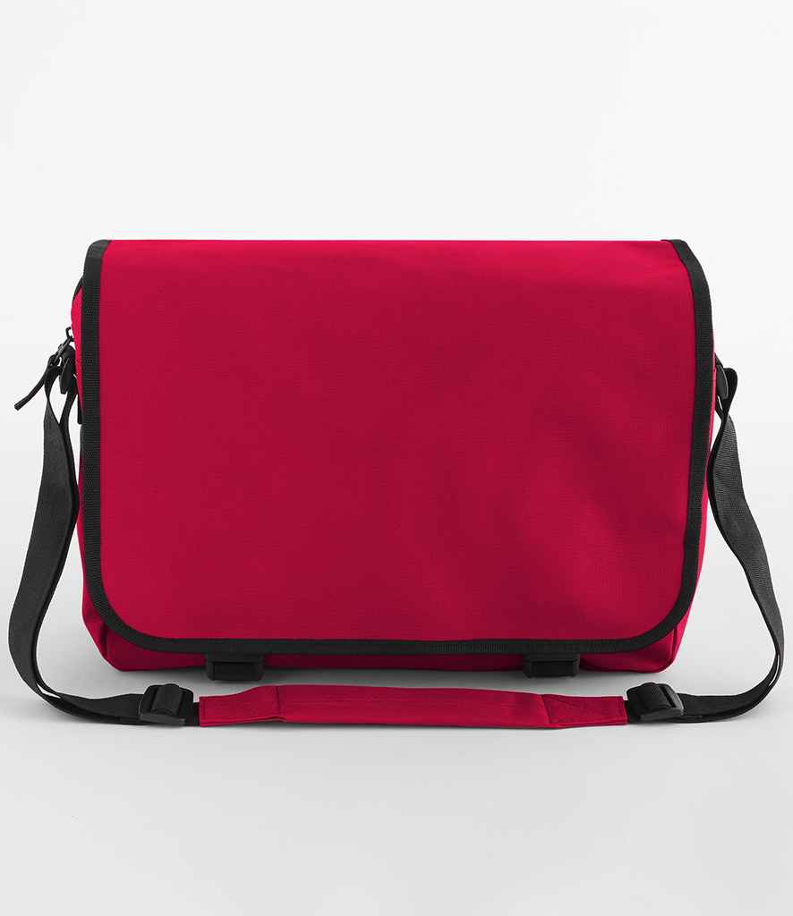 BagBase Messenger Bag - Classic Red