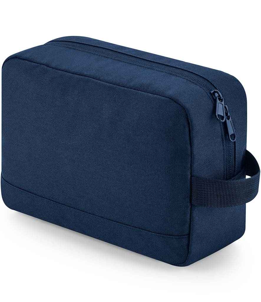 BagBase Recycled Essentials Wash Bag - Navy