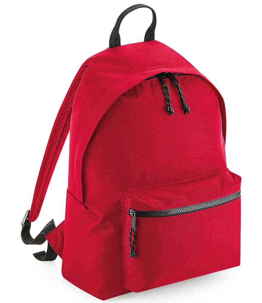 BagBase Recycled Backpack - Classic Red