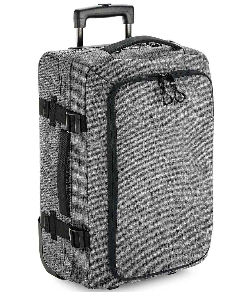 BagBase Escape Carry-On Wheelie Bag - Grey Marl