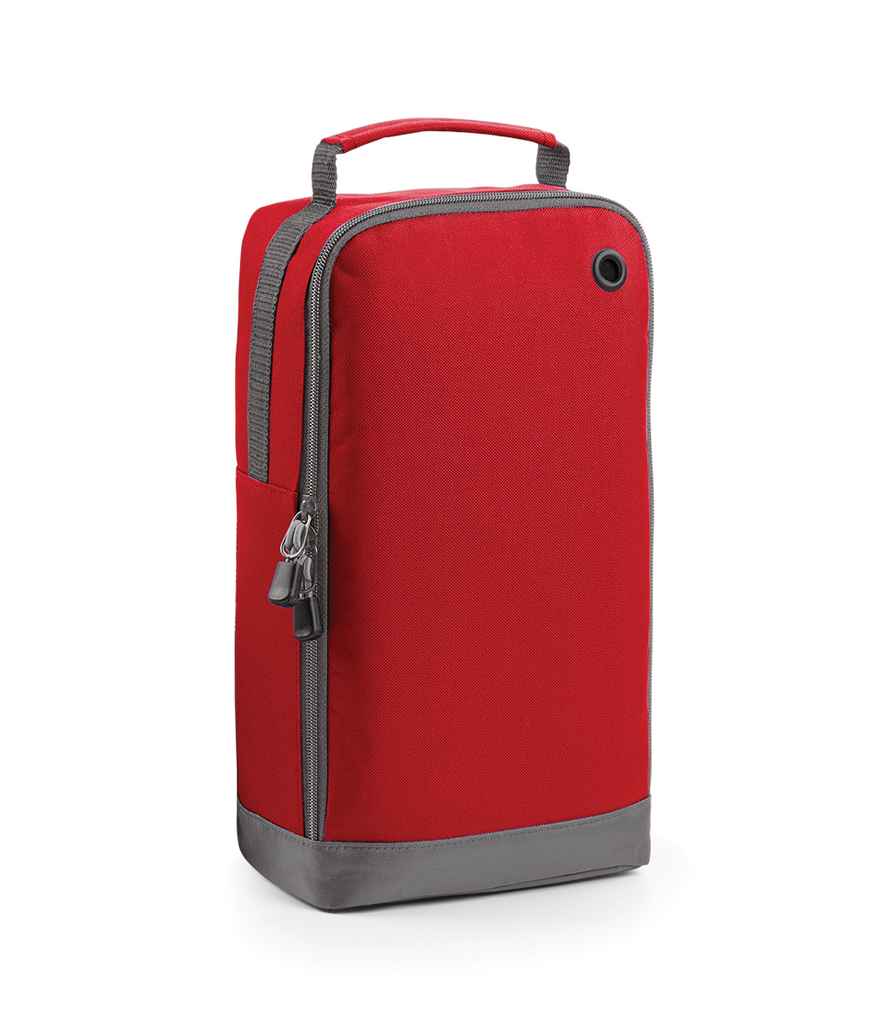 BagBase Athleisure Sports Shoe/Accessory Bag - Classic Red
