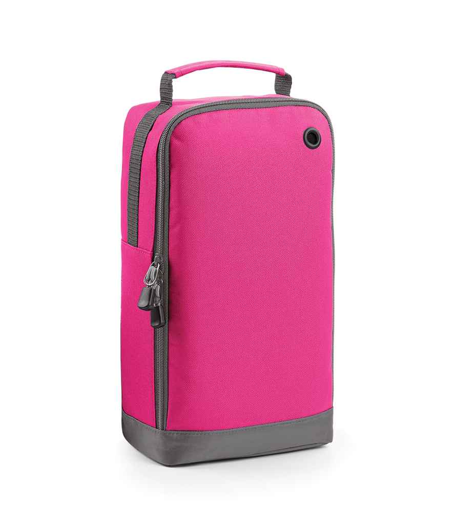 BagBase Athleisure Sports Shoe/Accessory Bag - Fuchsia