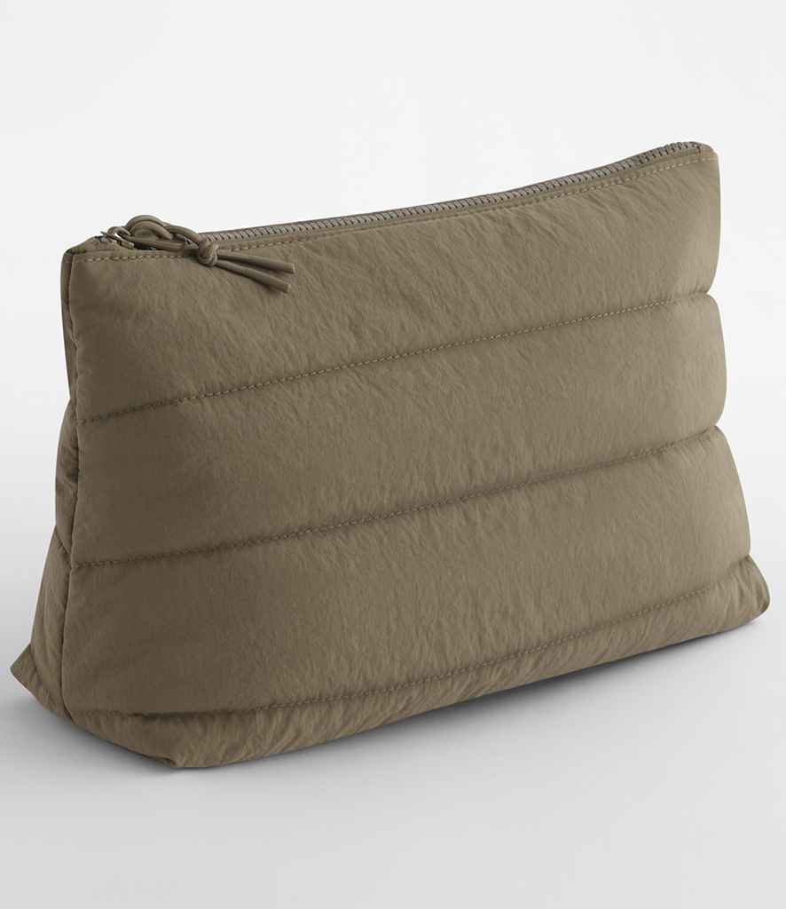 BagBase Quilted Accessory Case - Earthy Green