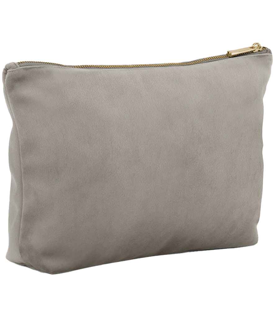 BagBase Velvet Accessory Bag - Moonstone