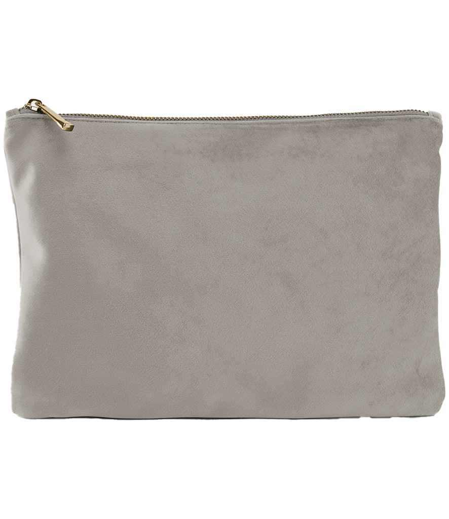 BagBase Velvet Accessory Pouch - Moonstone