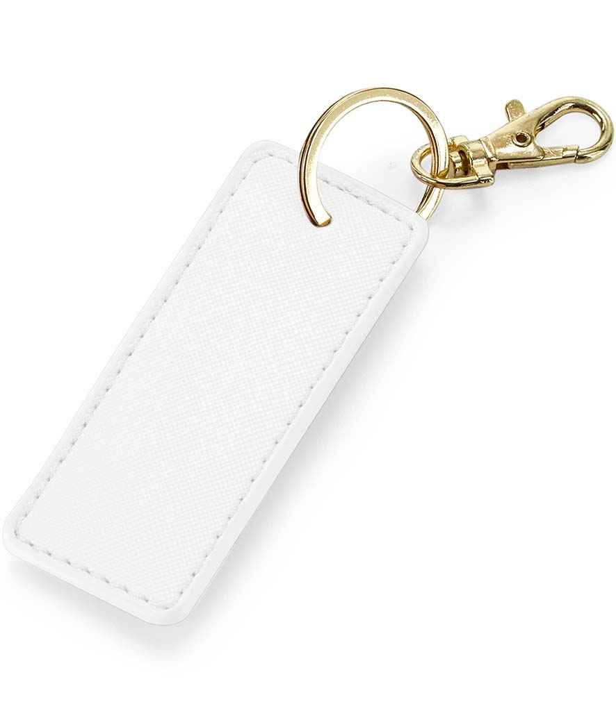 BagBase Boutique Key Clip - Soft White