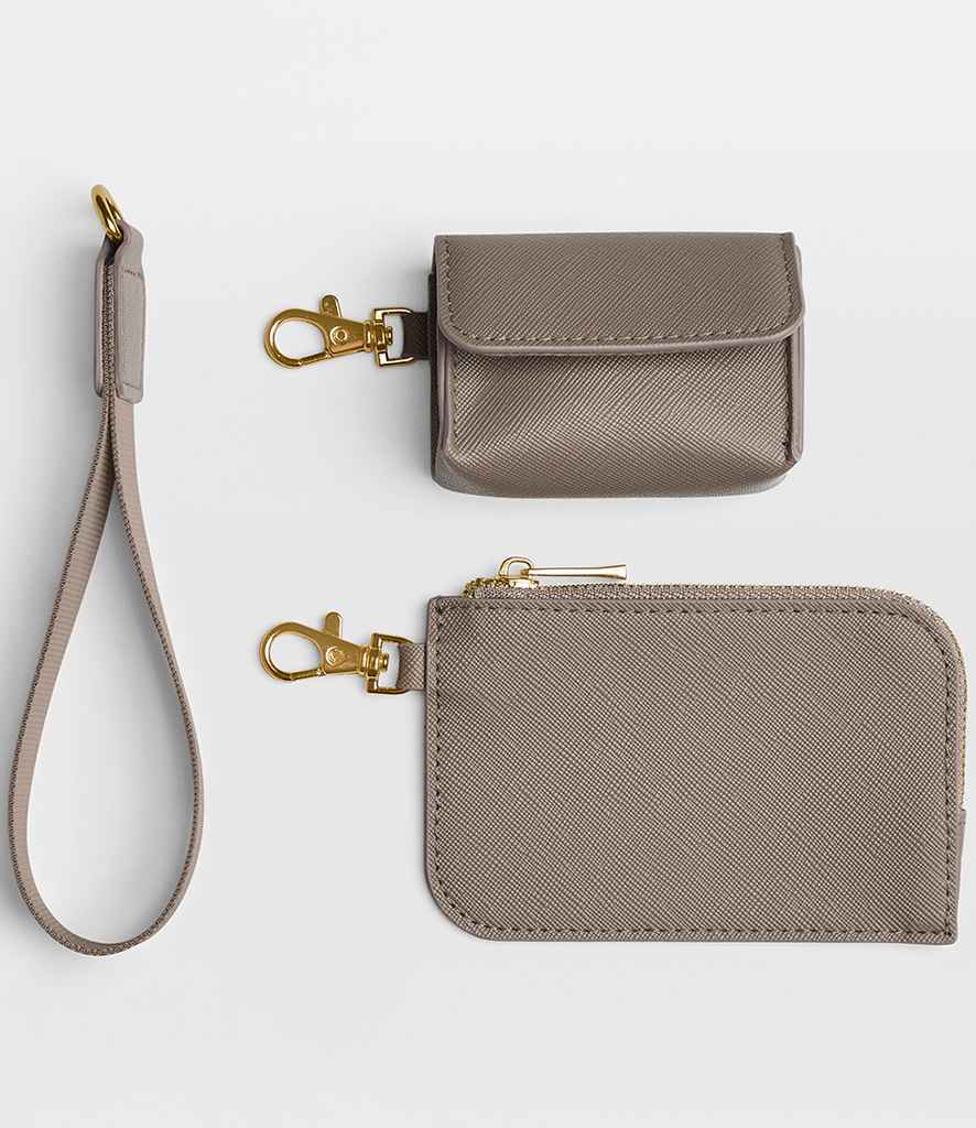 BagBase Boutique Pouch Wristlet - Taupe