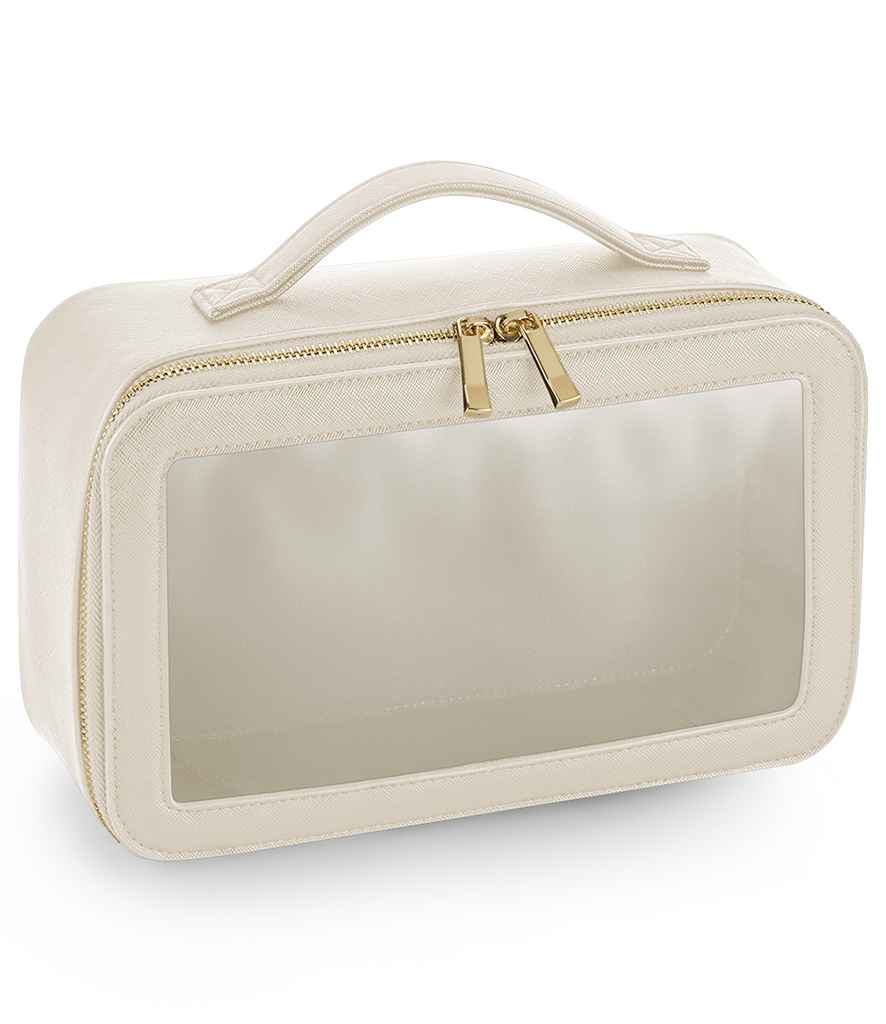 BagBase Boutique Clear Window Travel Case - Oyster