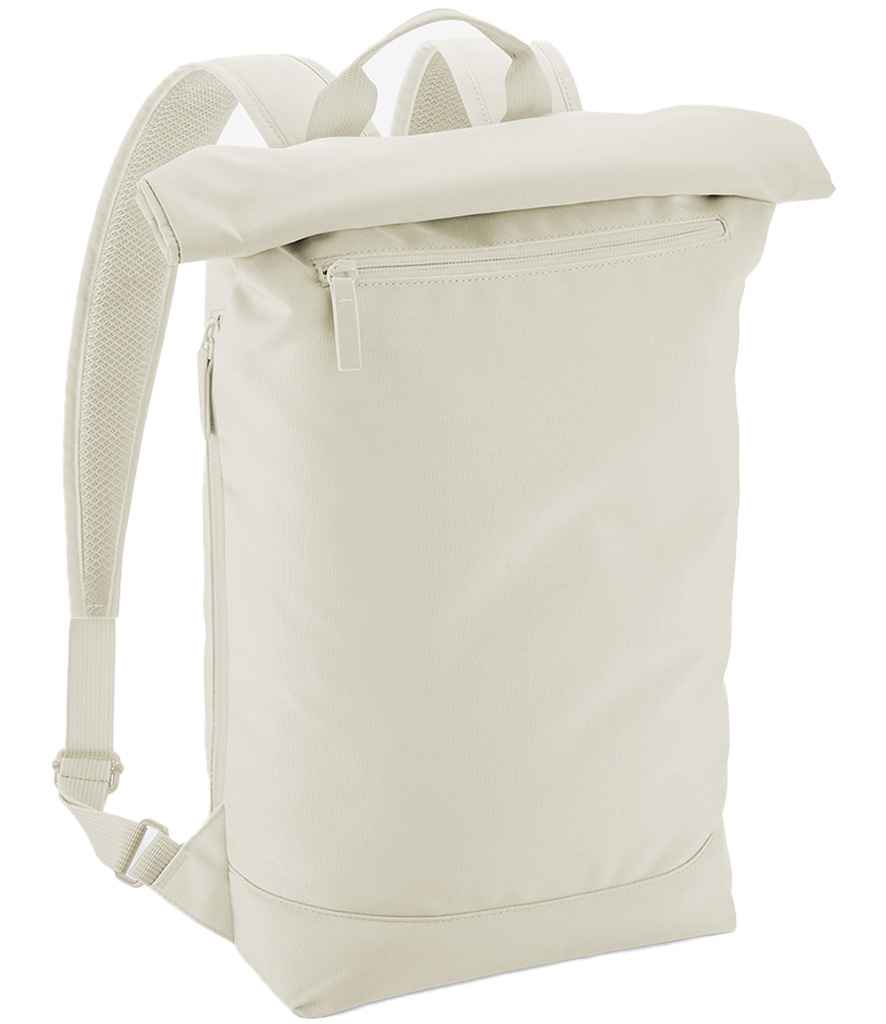 BagBase Simplicity Roll-Top Backpack Lite - Beige