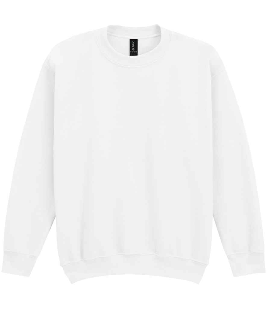 Gildan Kids Heavy Blend™ Drop Shoulder Sweatshirt - White