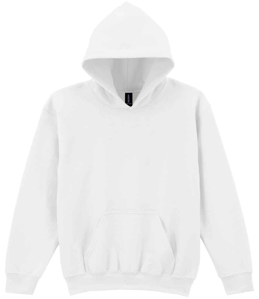 Gildan Kids Heavy Blend™ Hooded Sweatshirt - White