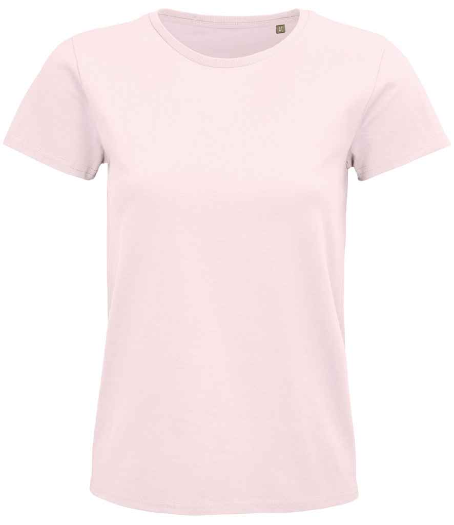 SOL'S Ladies Pioneer Organic T-Shirt - Pale Pink