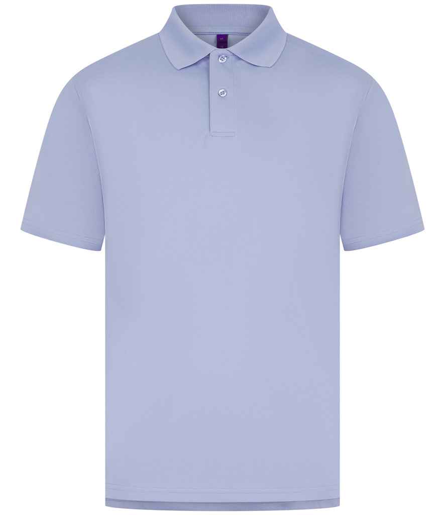 Henbury Coolplus® Wicking Piqué Polo Shirt - Lavender