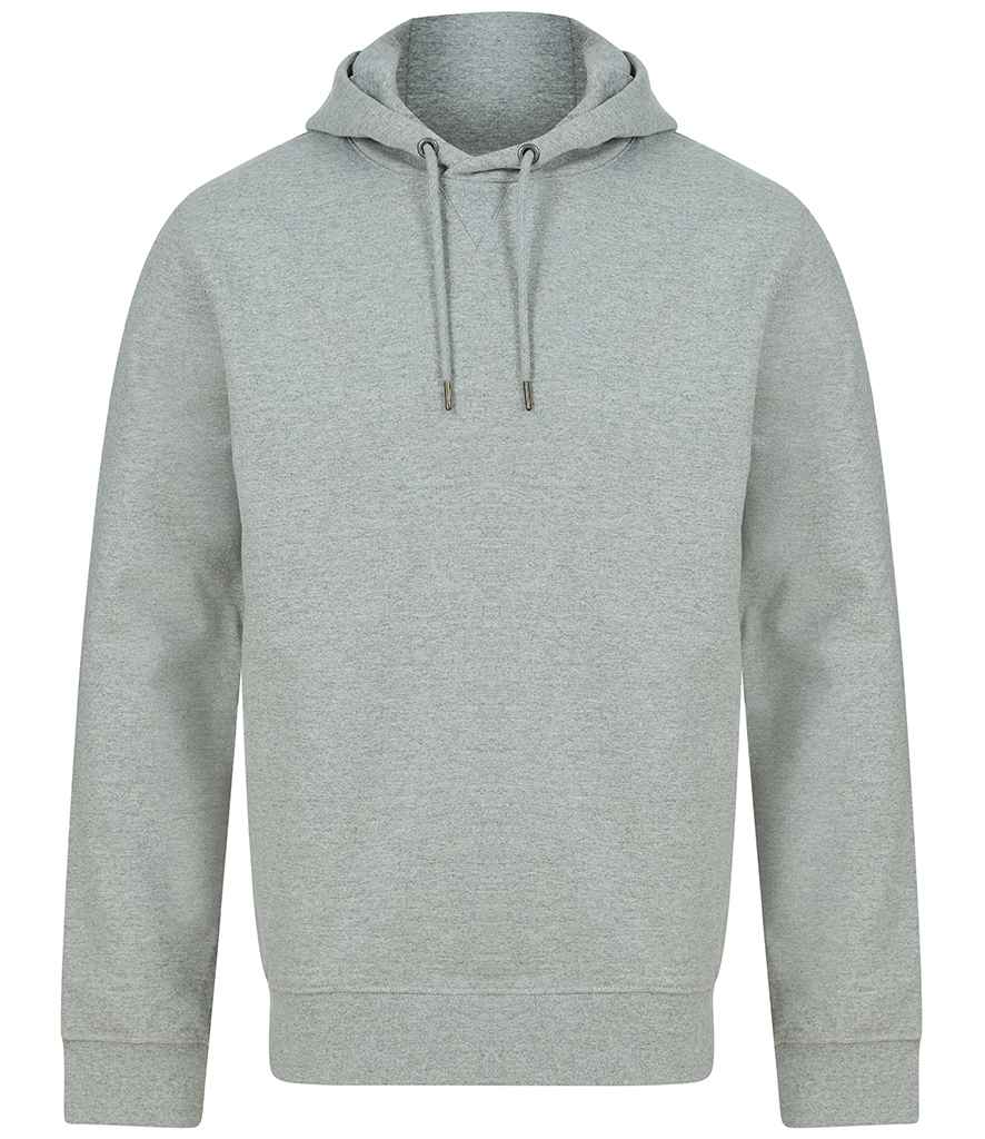 Henbury Unisex Sustainable Hoodie - Heather Grey