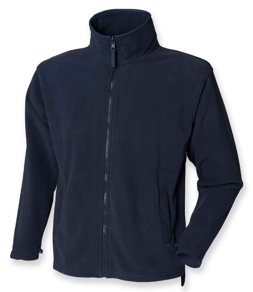 Henbury Micro Fleece Jacket - Navy