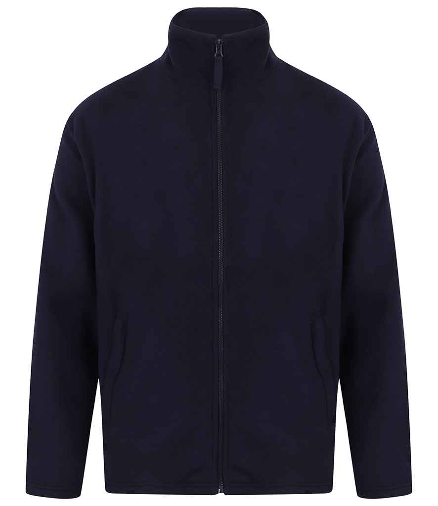 Henbury Micro Fleece Jacket - Oxford Navy