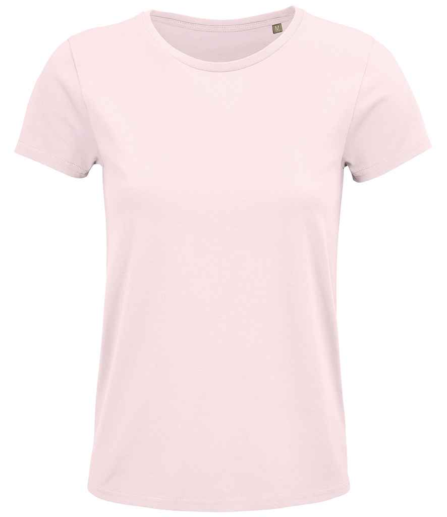 SOL'S Ladies Crusader Organic T-Shirt - Pale Pink