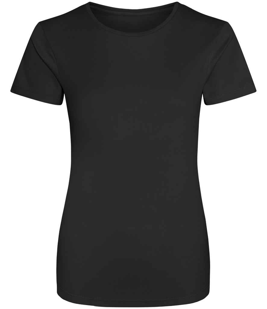 AWDis Ladies Cool T-Shirt - Jet Black