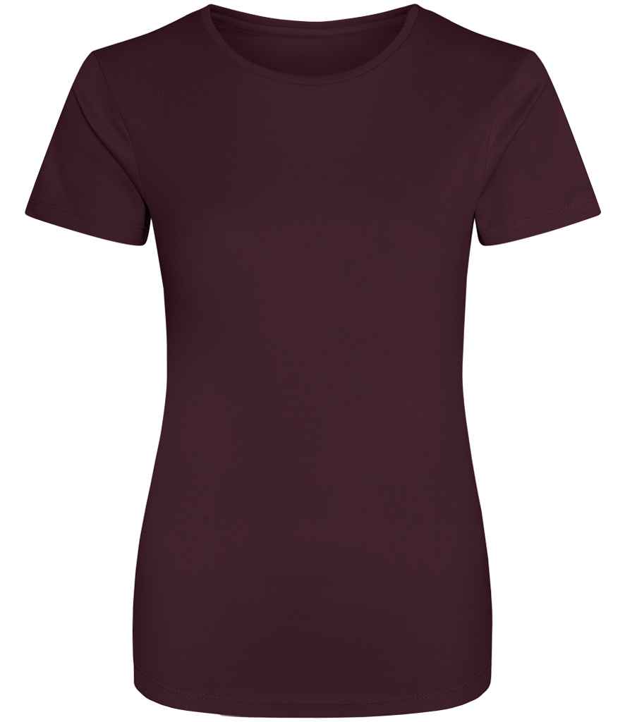 AWDis Ladies Cool T-Shirt - Burgundy