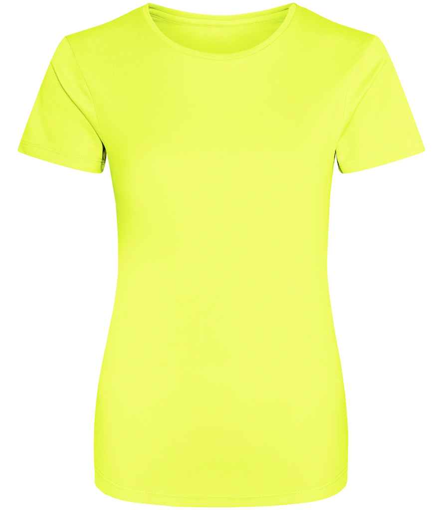 AWDis Ladies Cool T-Shirt - Electric Yellow