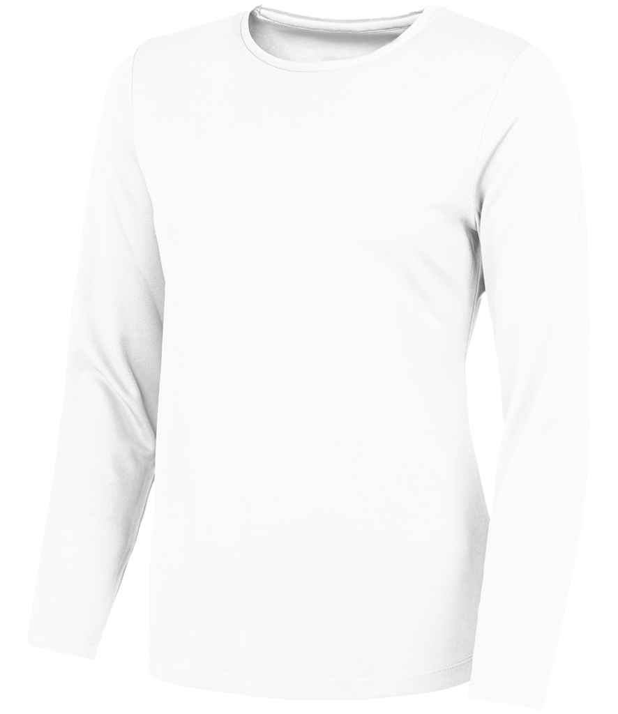 AWDis Ladies Cool Long Sleeve T-Shirt - Arctic White