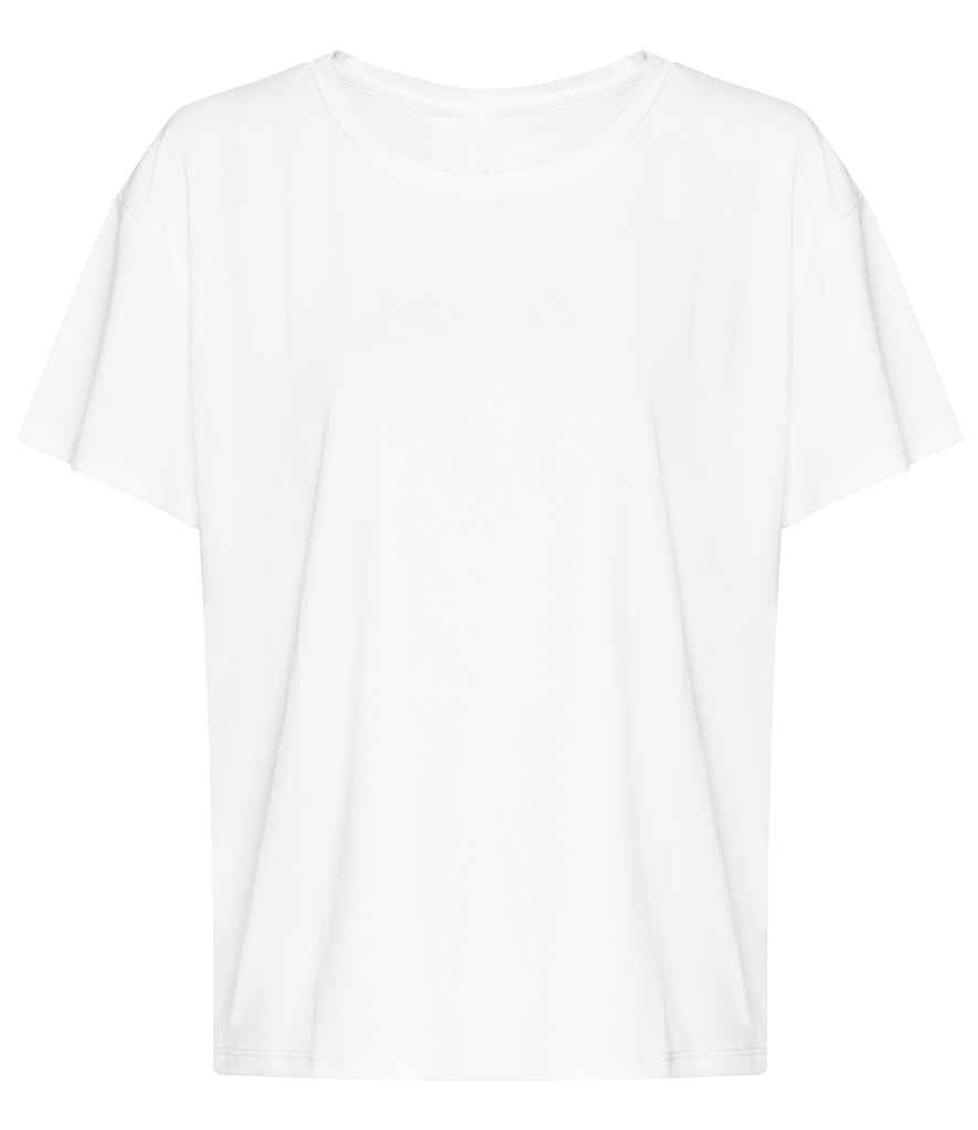 AWDis Ladies Cool Open Back T-Shirt - White