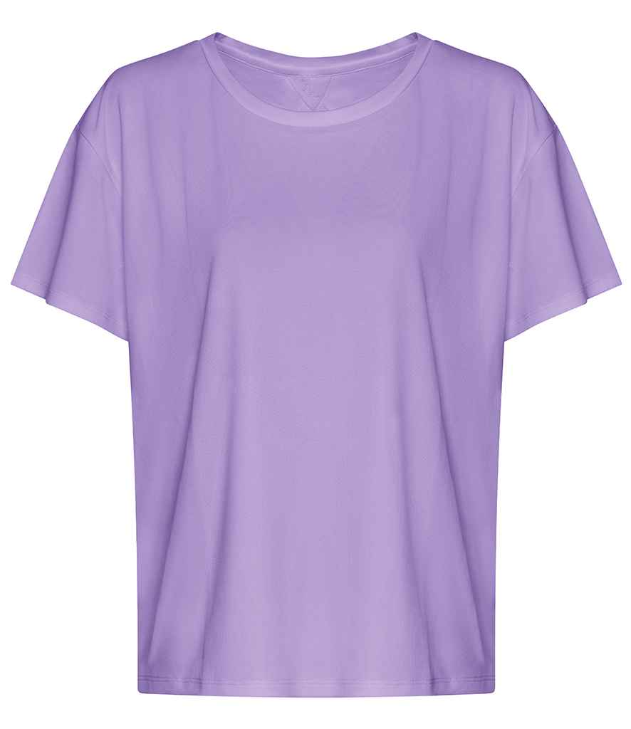 AWDis Ladies Cool Open Back T-Shirt - Digital Lavender