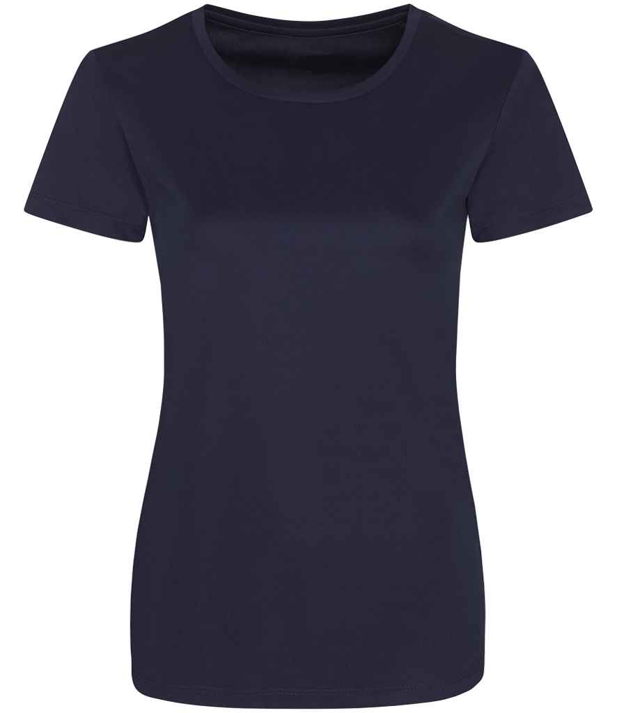 AWDis Ladies Cool Smooth T-Shirt - French Navy