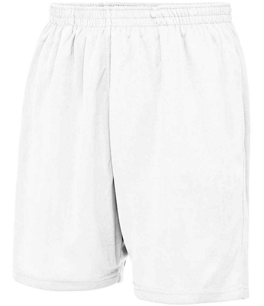 AWDis Cool Mesh Lined Shorts - Arctic White