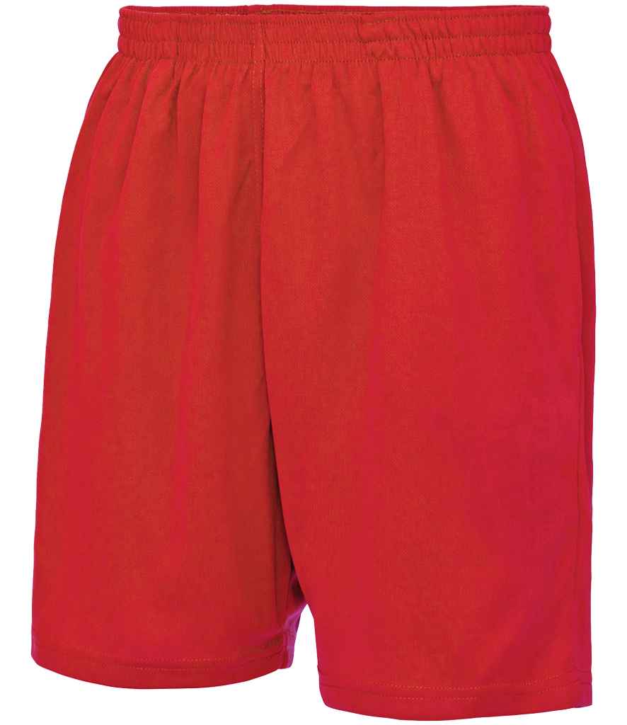 AWDis Cool Mesh Lined Shorts - Fire Red