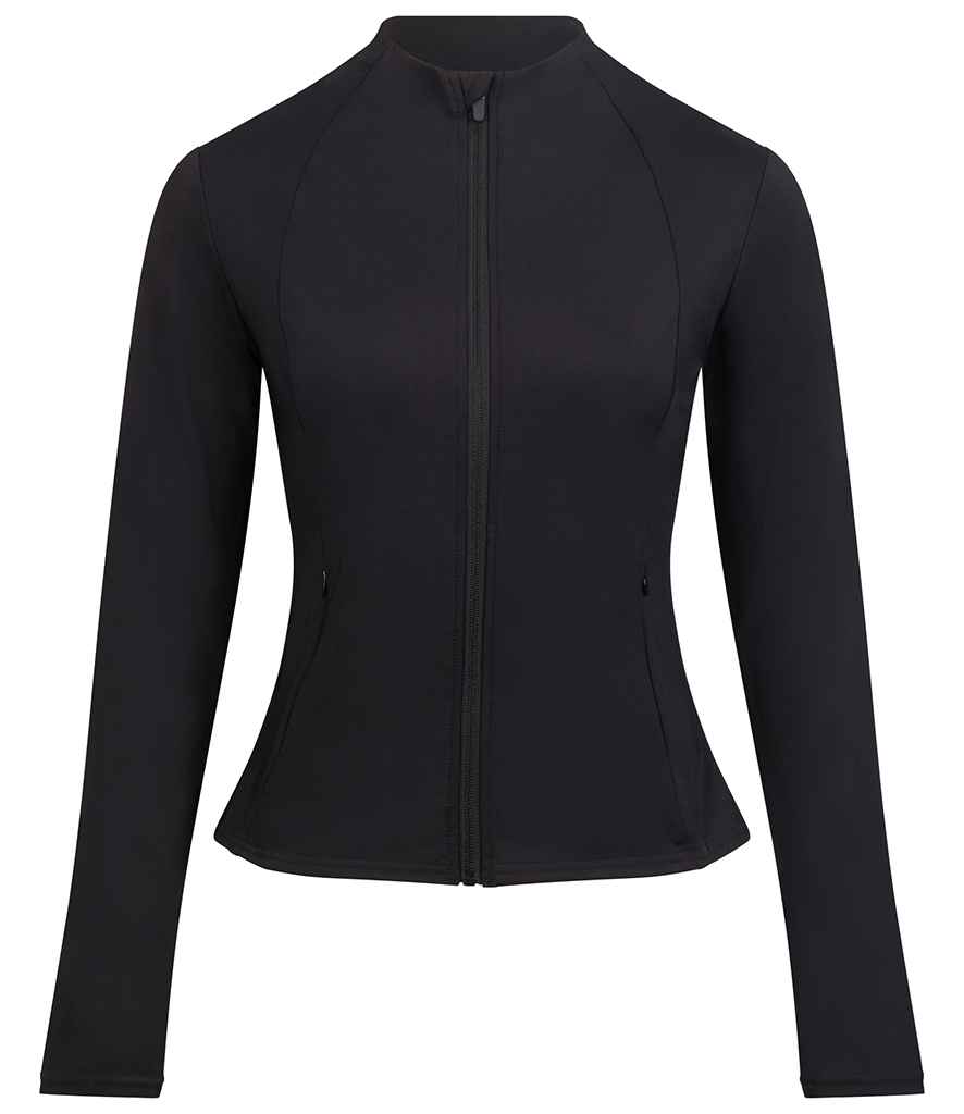 AWDis Ladies Cool Recycled Full Zip Jacket - Jet Black