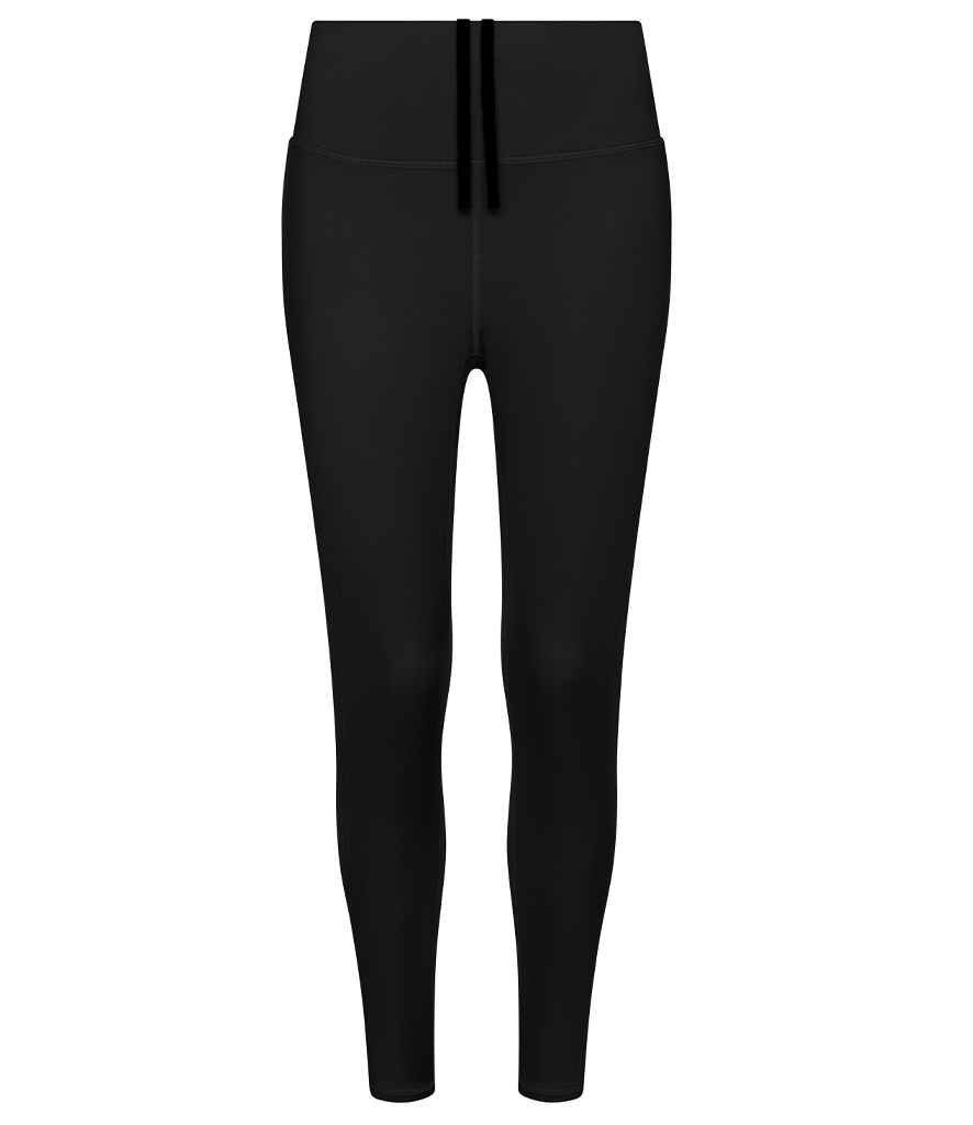 AWDis Ladies Cool Recycled Tech Leggings - Jet Black
