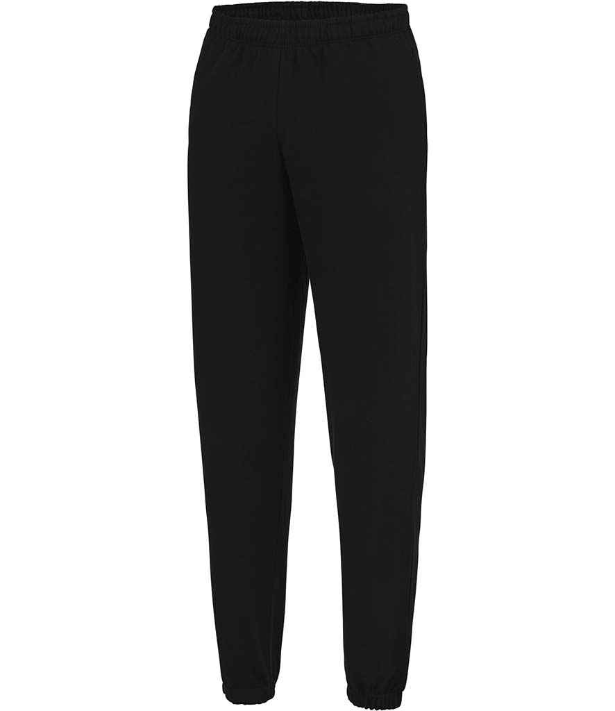 AWDis College Cuffed Jog Pants - Deep Black