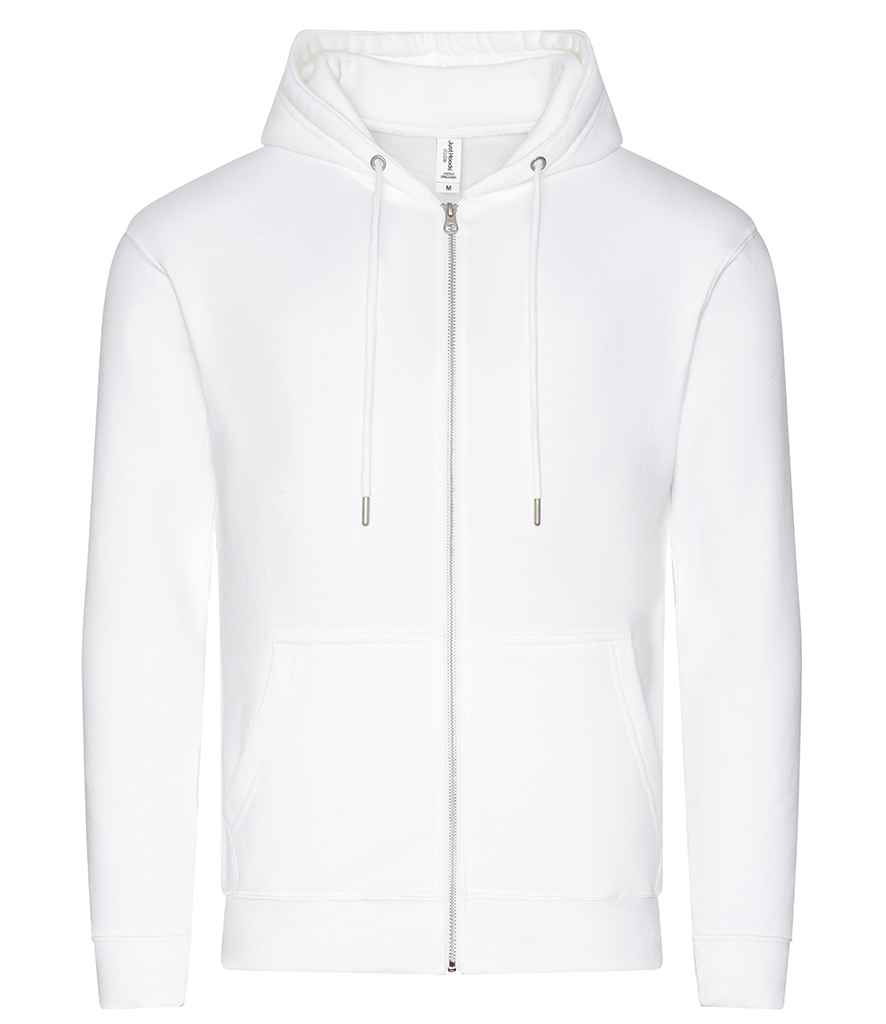 AWDis Organic Zoodie - Arctic White