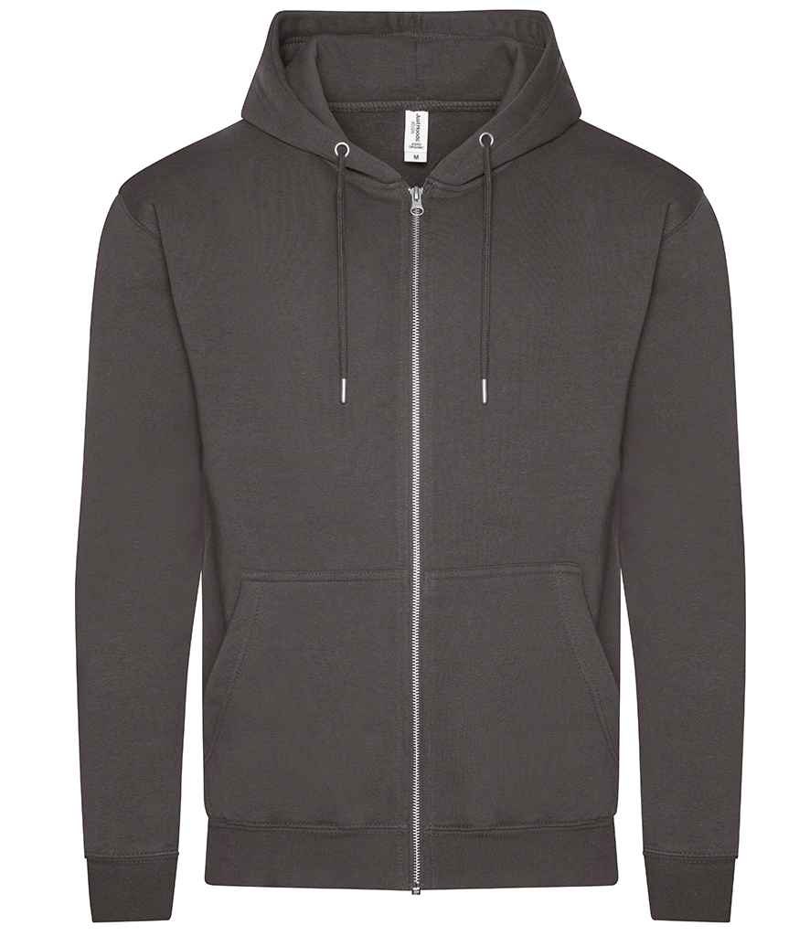 AWDis Organic Zoodie - Charcoal