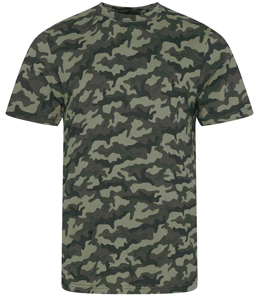 AWDis Camo T-Shirt - Green Camo