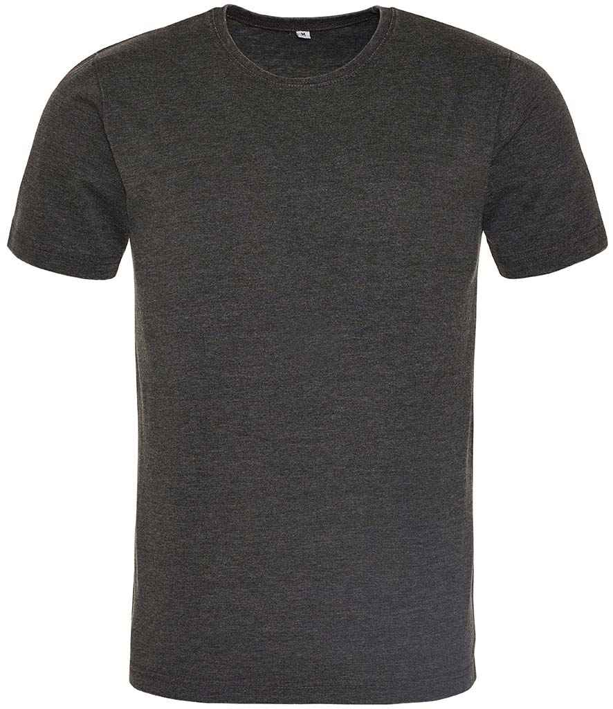 AWDis Washed T-Shirt - Washed Jet Black