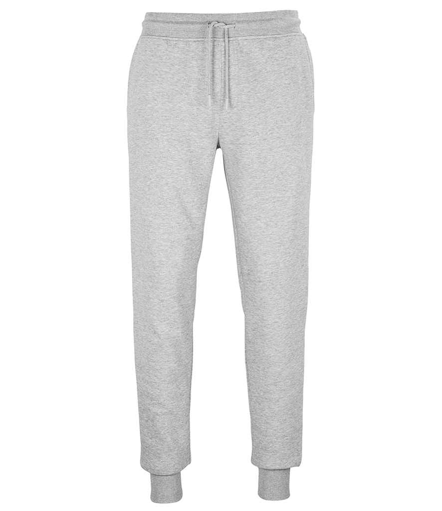 SOL'S Unisex Jumbo Organic Jog Pants - Grey Marl