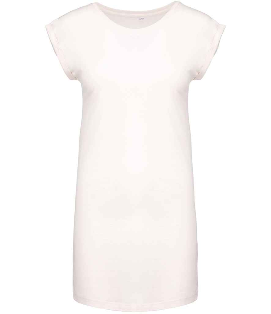 Kariban Ladies T-Shirt Dress - Off White